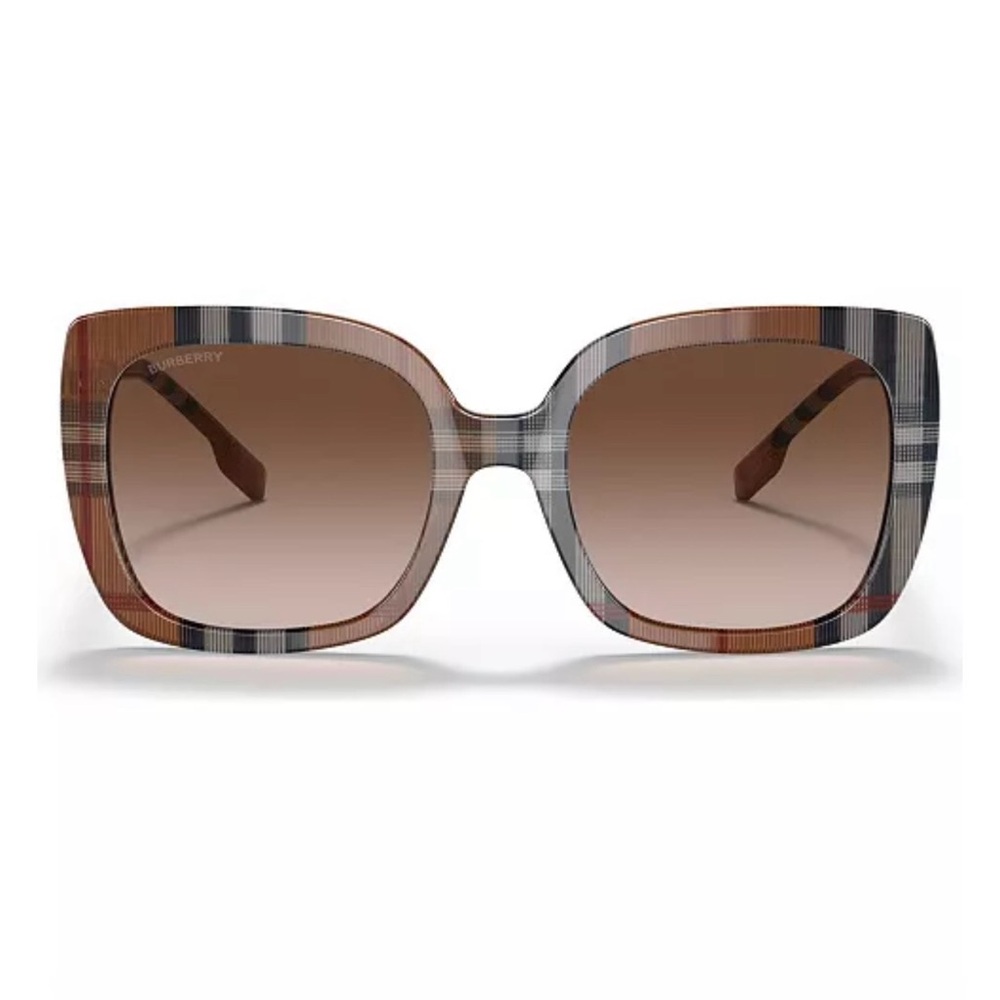 AUTHENTIC BURBERRY Square Lens Sunglasses 🤎😎 - Picture 2 of 7